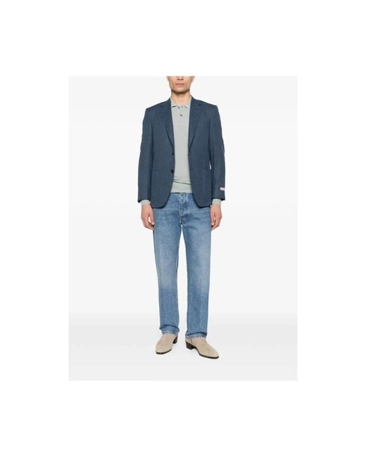 Canali Jacket in het Blue voor heren