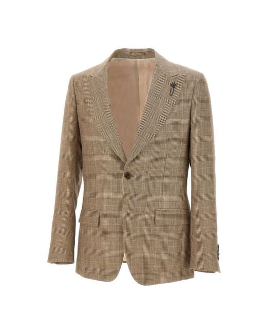 Lardini Brown Blazers for men