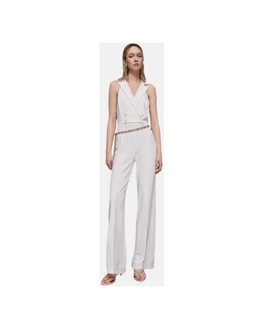Patrizia Pepe White Jumpsuits