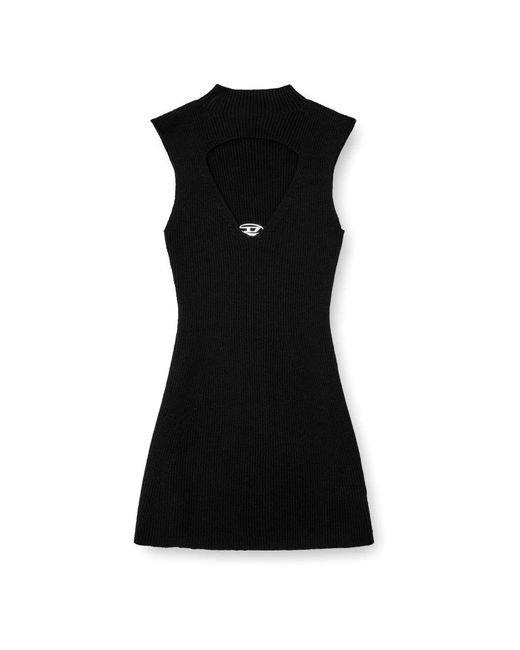 DIESEL Black Short Dresses