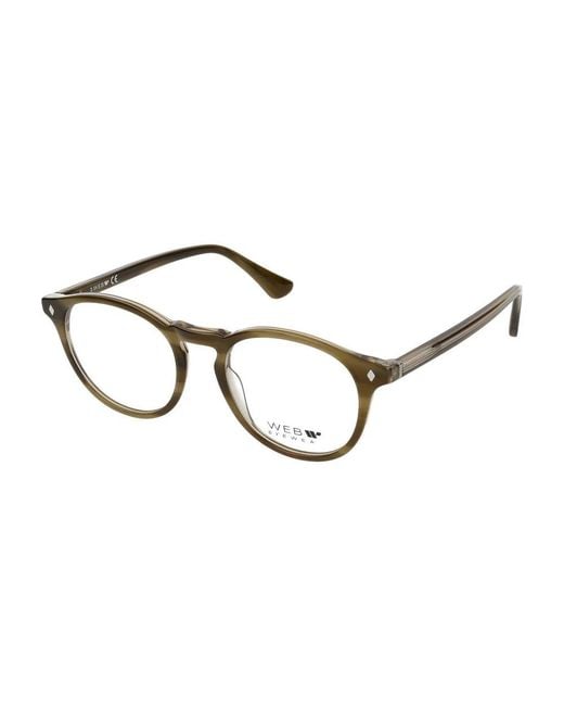 WEB EYEWEAR Brown Glasses