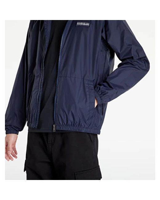 Wind Jackets Napapijri de hombre de color Blue