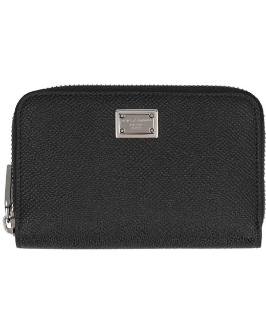 Dolce & Gabbana Black Wallets & Cardholders for men