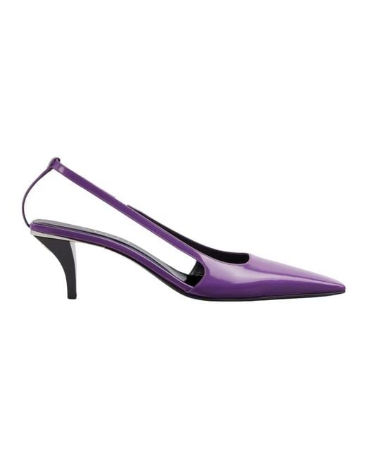 Gucci Purple Pumps