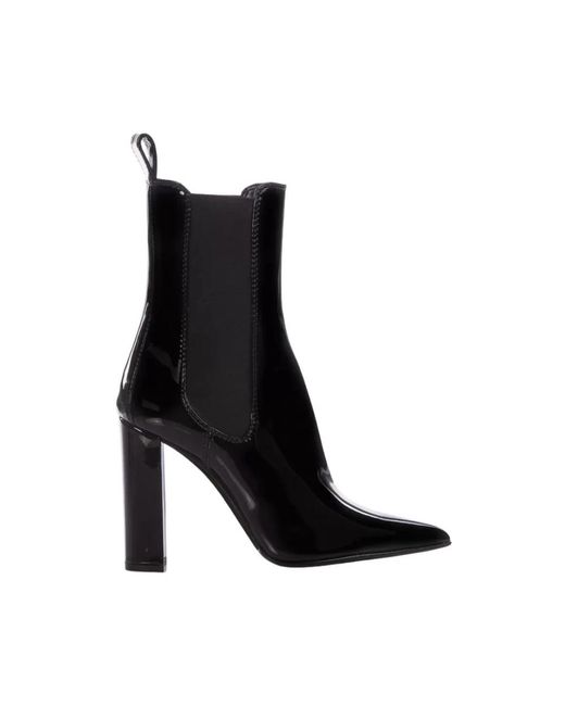 Le Silla Black Heeled Boots