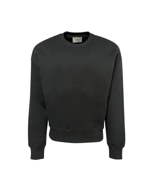 AMI Adc Sweatshirt in het Black voor heren