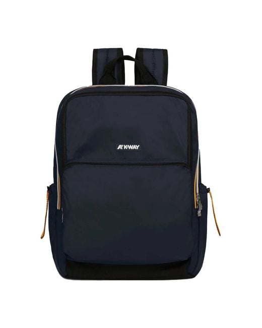 K-Way Blue Backpacks