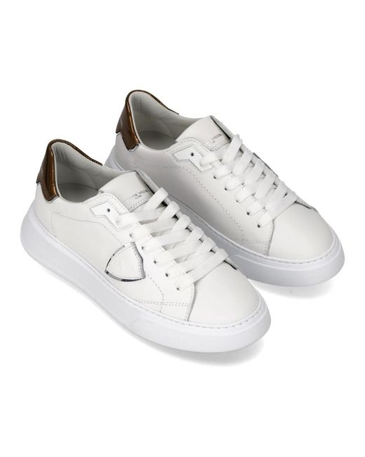 Philippe Model White Temple Tennis