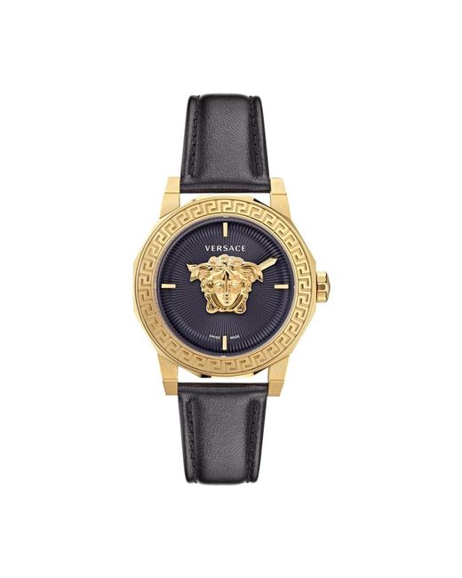 Versace Metallic Medusa Deco Watch