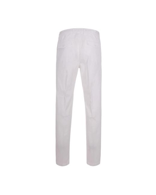 Chinos Eleventy de hombre de color White