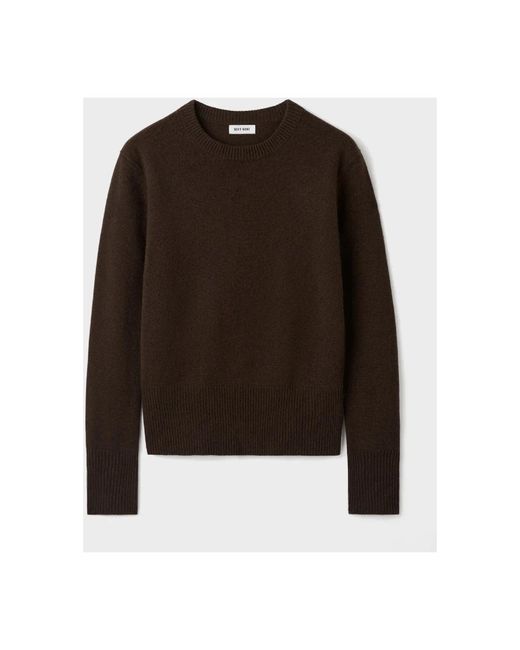 Soft Goat Brown Cashmere Knitwear
