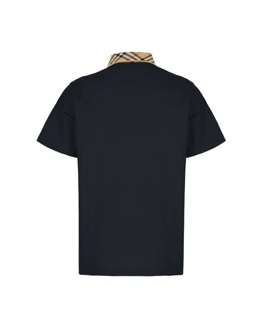 Burberry Black Polo Shirts for men