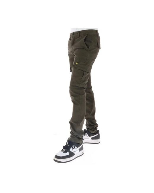 Lyle & Scott Tapered Hosen in Gray für Herren