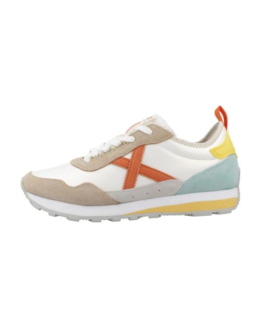 Munich White Sneakers