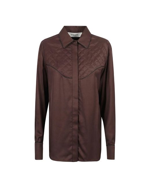 Golden Goose Deluxe Brand Brown Shirts