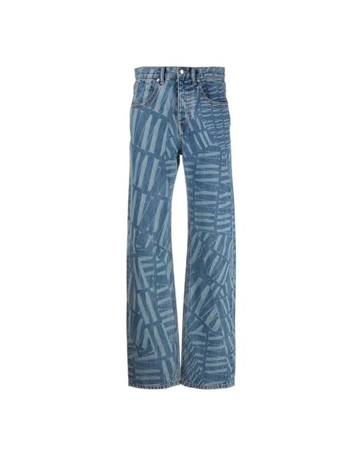 Alexander Wang Blue Straight Fit Jeans