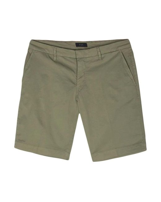 Casual shorts di Fay in Green da Uomo