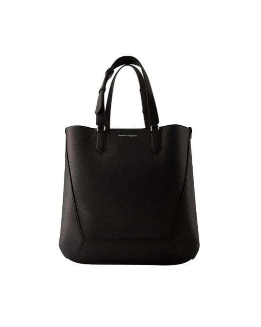 Alexander McQueen Tote Bags in het Black voor heren