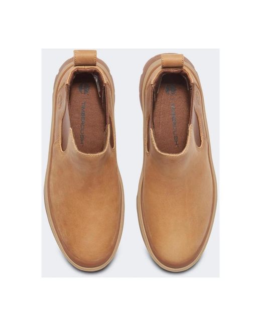 Timberland Brown Chelsea Boots