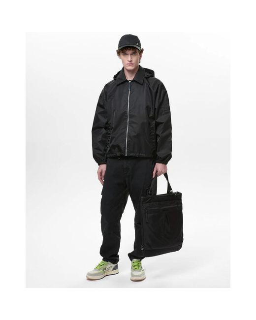 Premiata Black Light Jackets for men