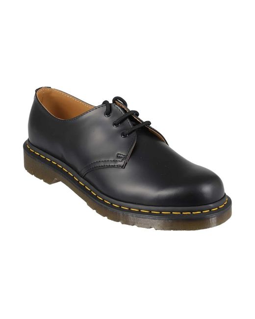 Shoes > flats > laced shoes Dr. Martens pour homme en coloris Black