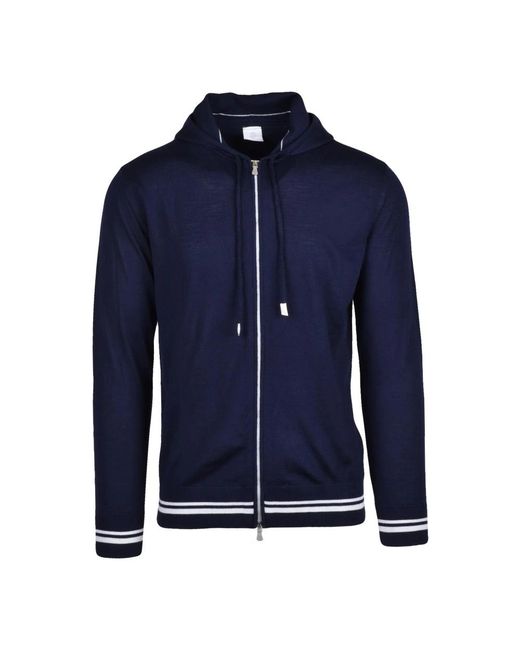 Eleventy Gebreide Vest in het Blue voor heren