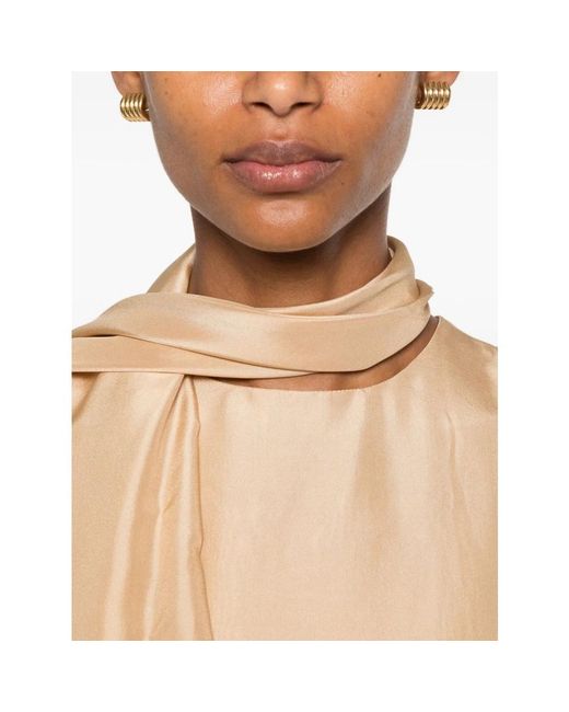 Alberta Ferretti Overhemden ,Blouses in het Natural