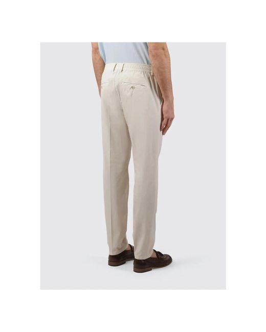 Cruna Natural Straight Trousers for men
