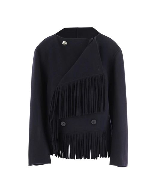 Carven Black Blazers