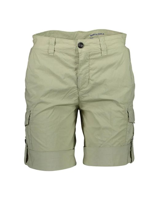 North Sails Green Casual Shorts