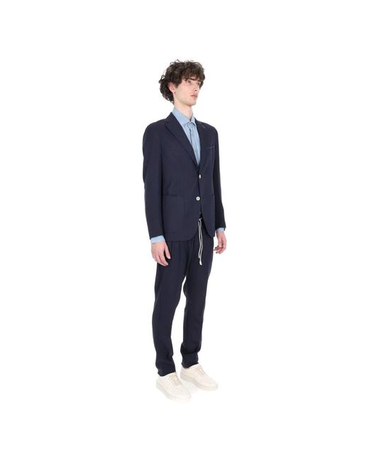 Eleventy Summertime Suit in het Blue voor heren