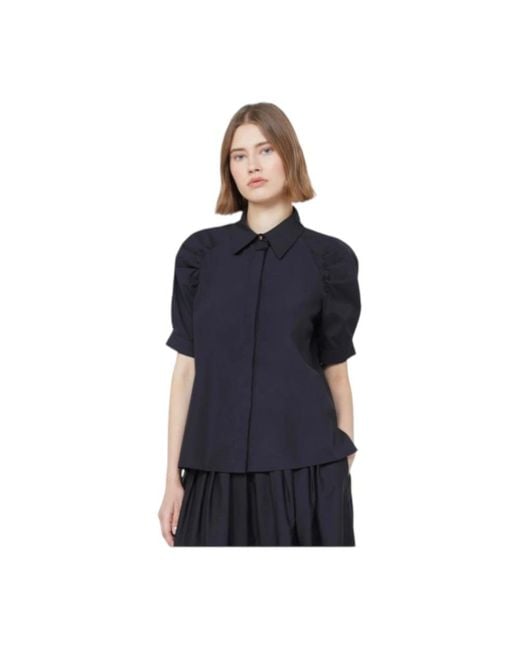 Max Mara Blue Shirts