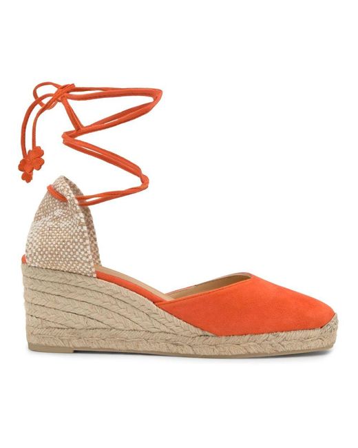 Castaner Brown Alpargata mit 7 cm keilabsatz,espadrille mit 7 cm keilabsatz