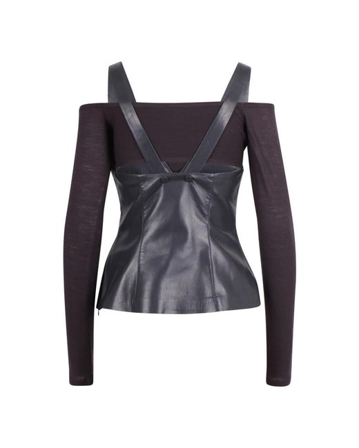 Nanushka Long Sleeve Tops in het Blue