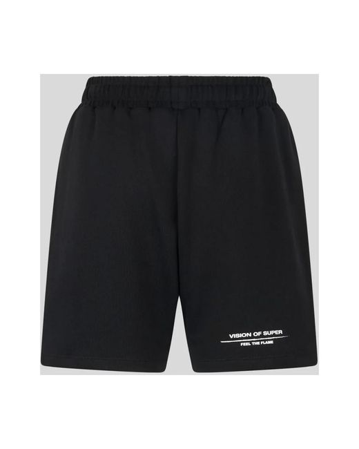 Vision Of Super Stylische bermuda shorts für den sommer in Black für Herren