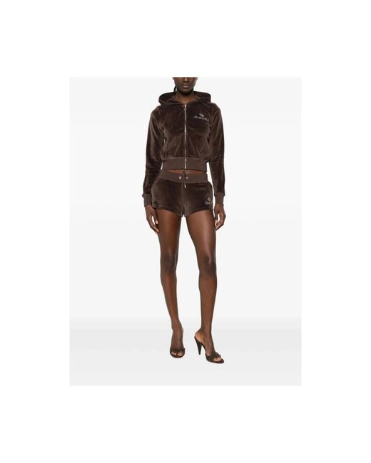 Sporty & Rich Brown Short Shorts