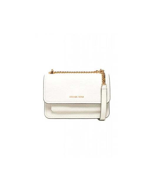 Michael Kors White Shoulder Bags