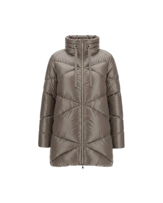Herno Gewatteerde Nylon Donsjas in het Brown