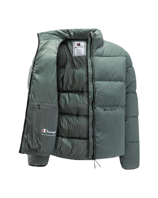 Champion Jassen ,Groen ,Polyester Herenjas Groen Nylon Polyester in het Green voor heren