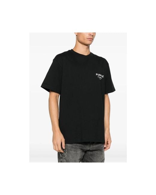 Purple Brand Black T-Shirts for men