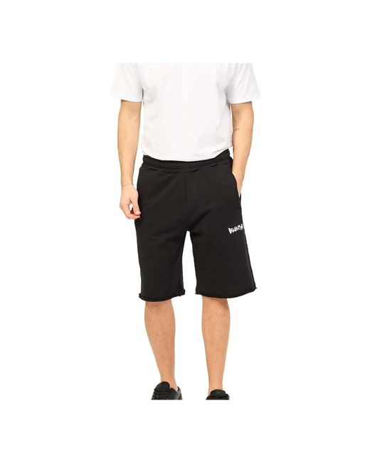 DISCLAIMER Sweatshirt & bermuda shorts set in Black für Herren