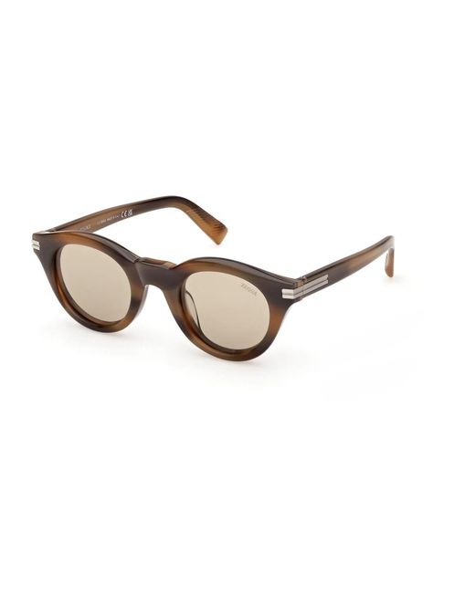 Zegna Metallic Sunglasses for men