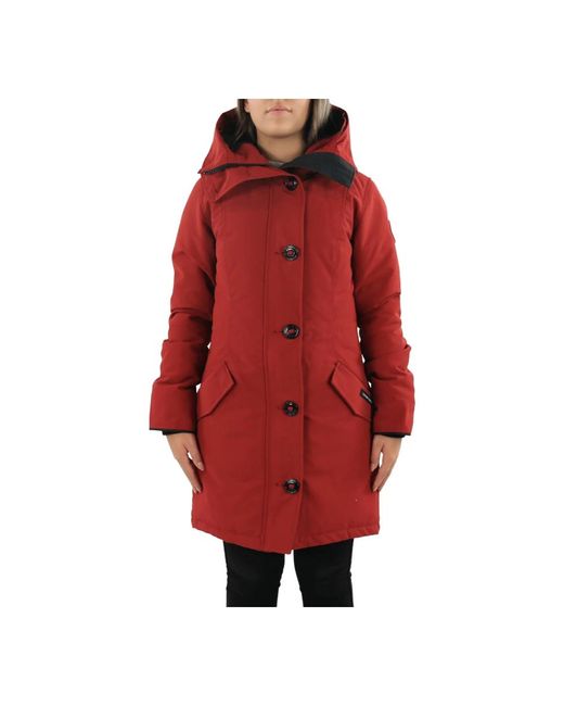 Canada Goose Red Rote rossclair parka jacke