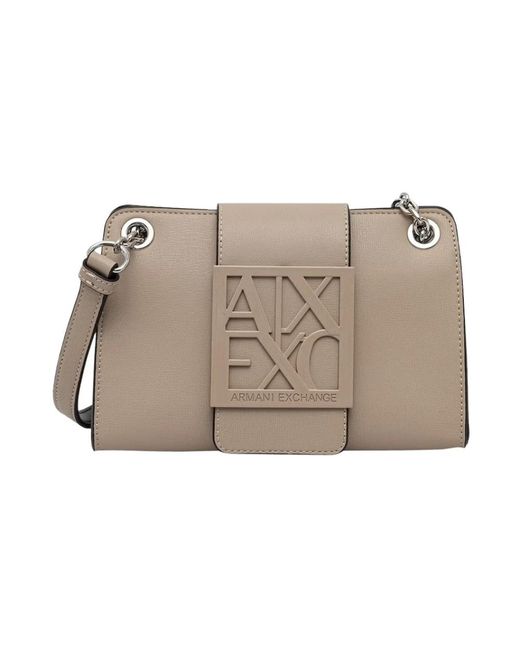 ARMANI EXCHANGE Natural Shoulder Bags