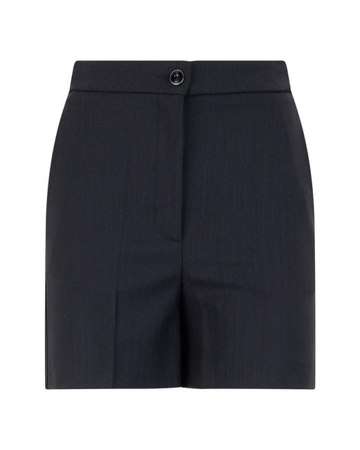 Pinko Blue Casual Shorts