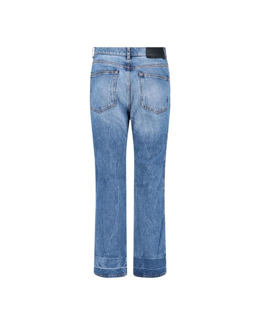 MSGM Straight jeans in Blue für Herren