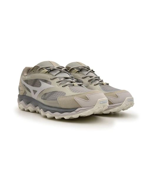 Mizuno Gray Sneakers for men