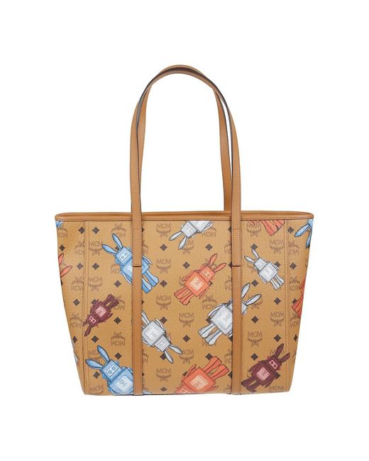 MCM Brown Tote Bags