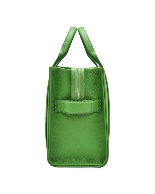 Marc Jacobs Green Grüne medium traveller tote taschen