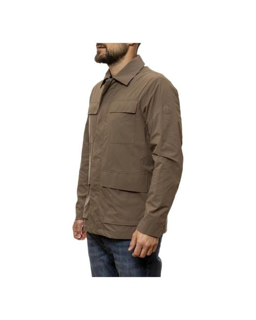 People Of Shibuya Brown Light Jackets for men